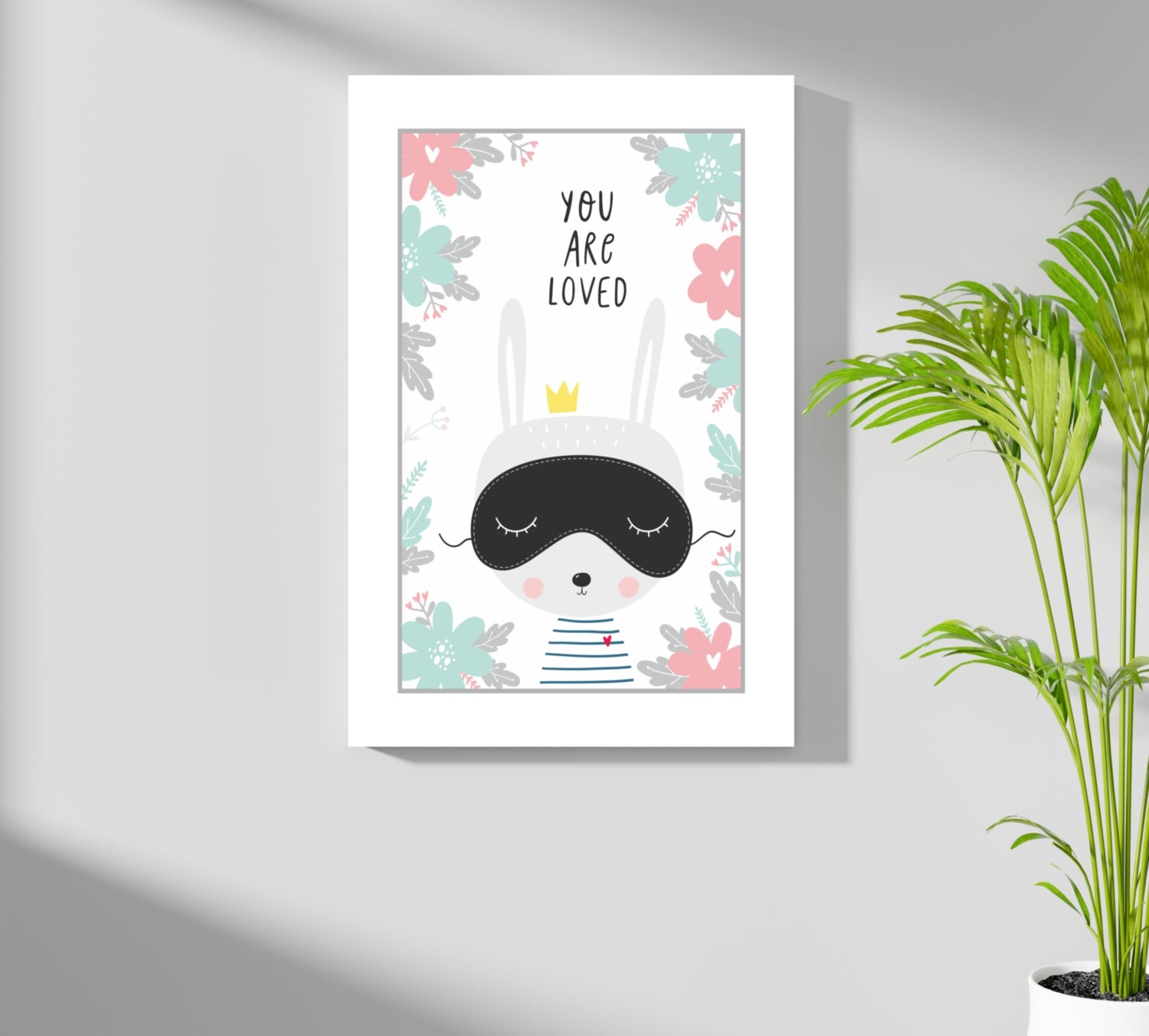 You Are Loved Aluminum Print.