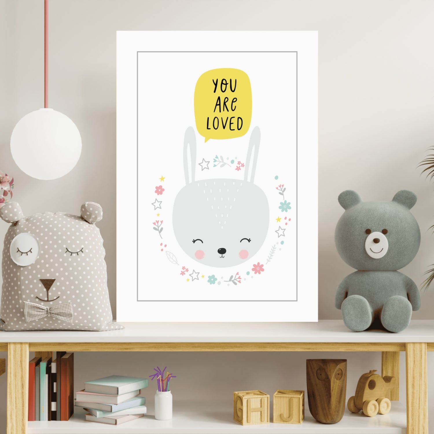 You Are Loved Aluminum Print.