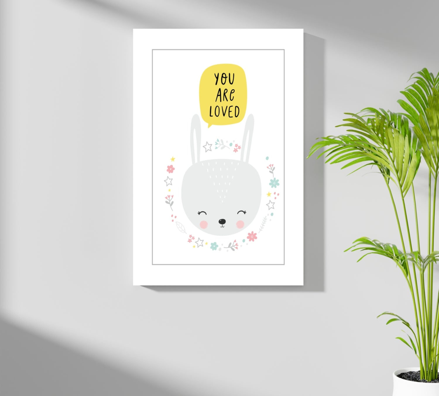 You Are Loved Aluminum Print.