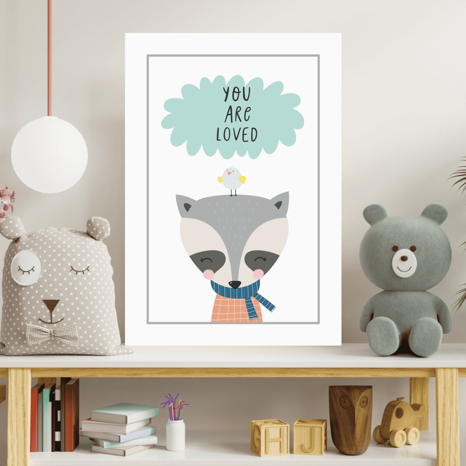 You Are Loved Aluminum Print.