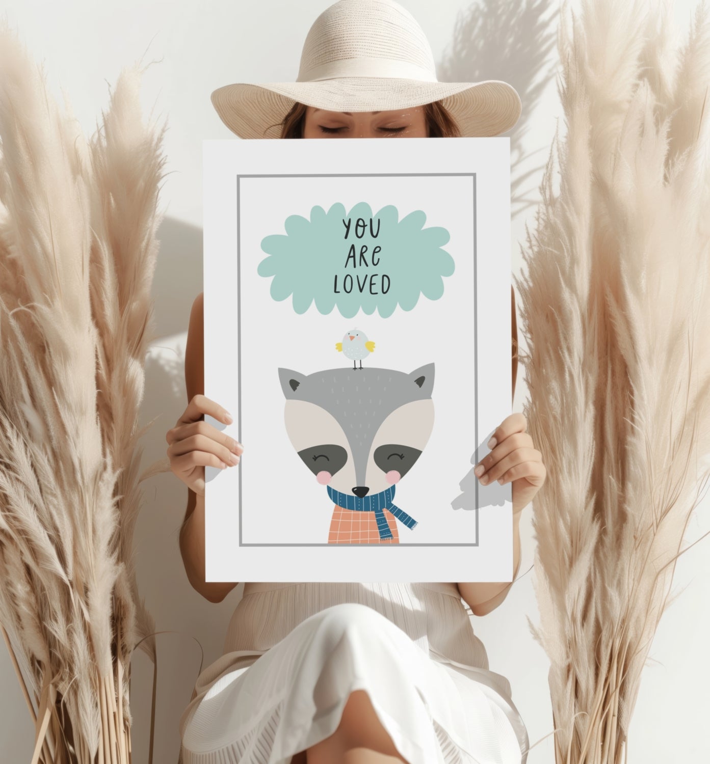 You Are Loved Aluminum Print.