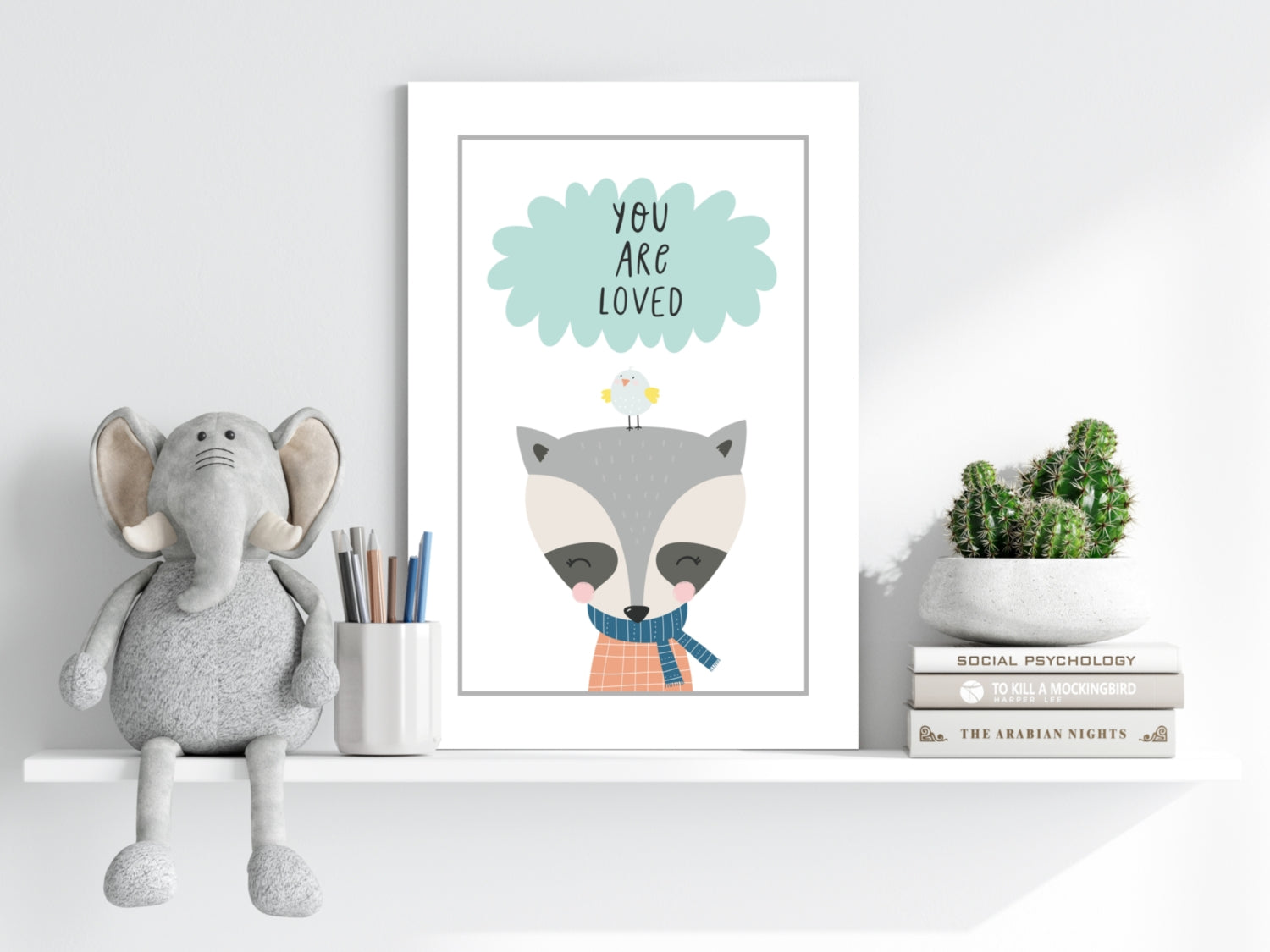 You Are Loved Aluminum Print.