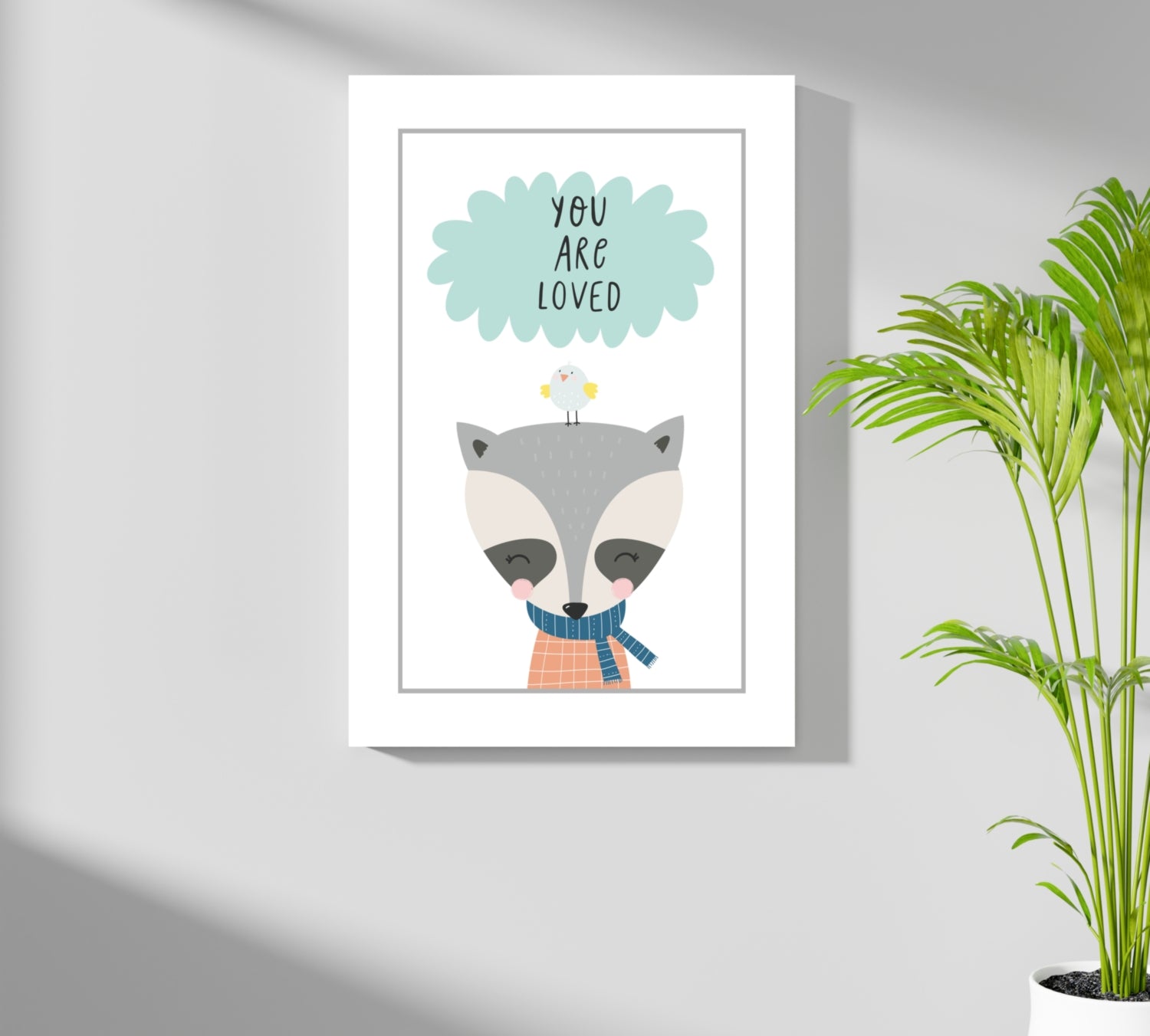 You Are Loved Aluminum Print.