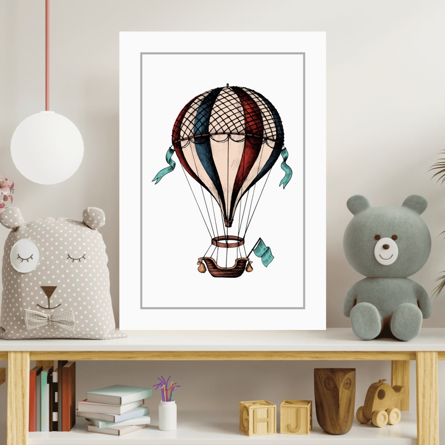 Balloon Aluminum Print.