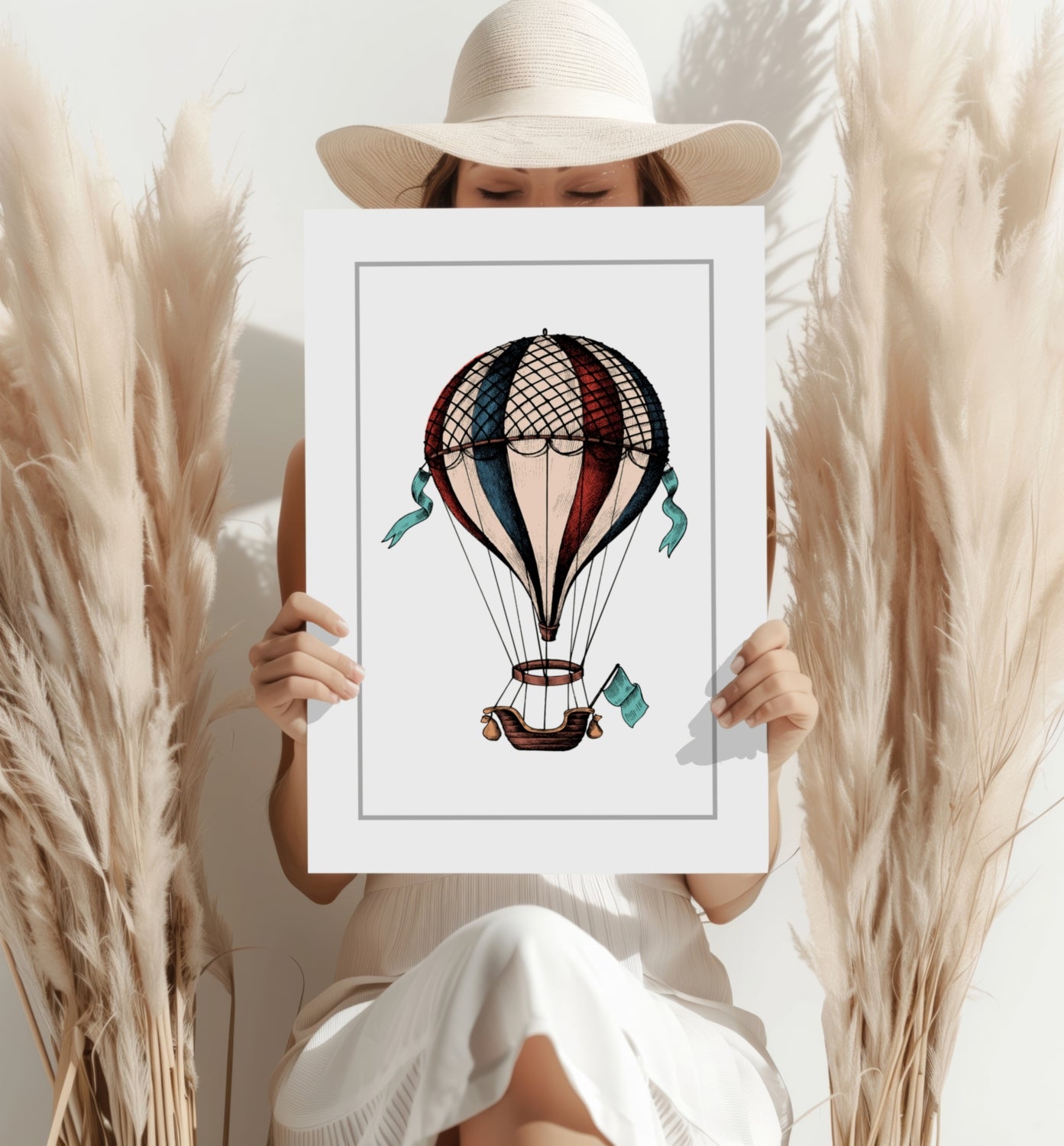 Balloon Aluminum Print.