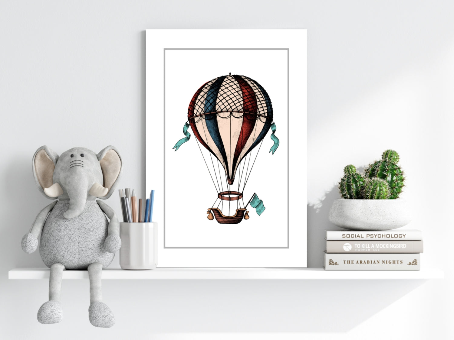 Balloon Aluminum Print.