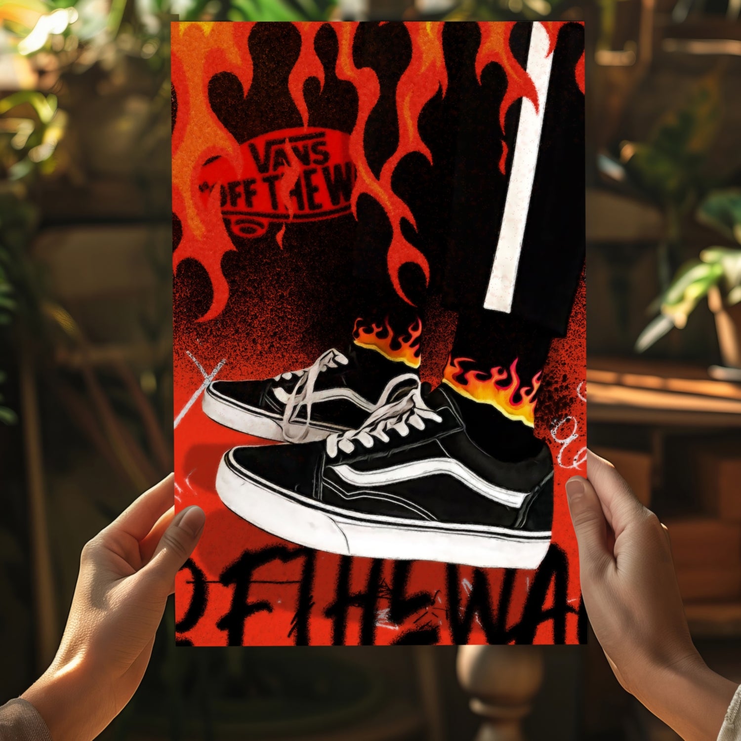 Sneakers Aluminum Print.