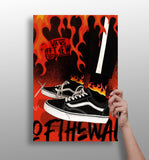 Sneakers Aluminum Print.
