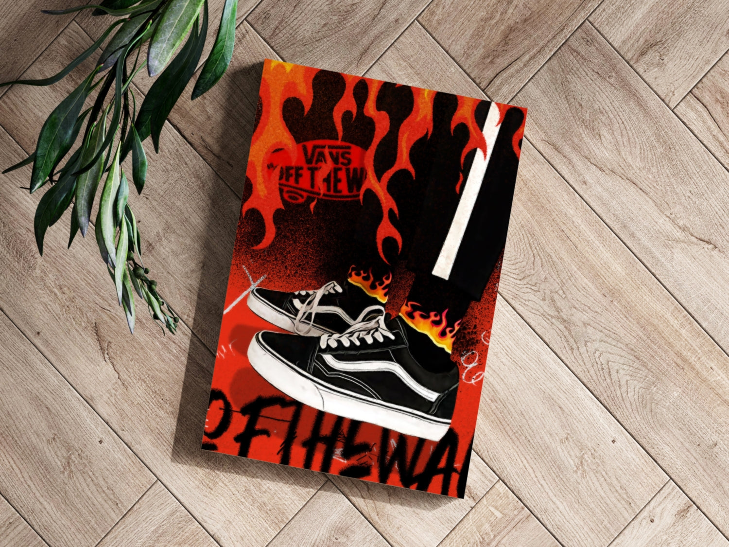 Sneakers Aluminum Print.