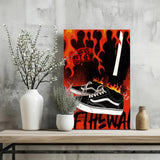 Sneakers Aluminum Print.
