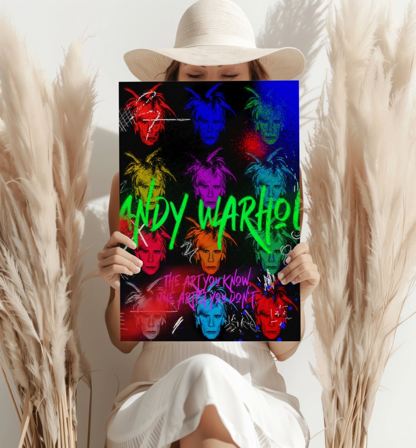 Andy Warhol Aluminum Print.