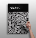Keith Haring Aluminum Print.