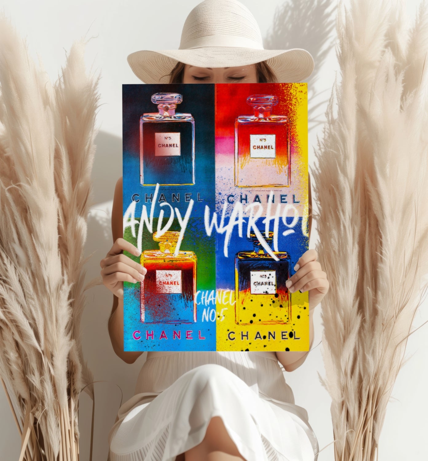 Andy Warhol Aluminum Print.