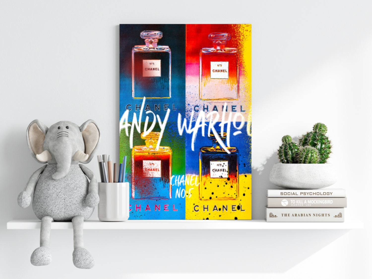 Andy Warhol Aluminum Print.