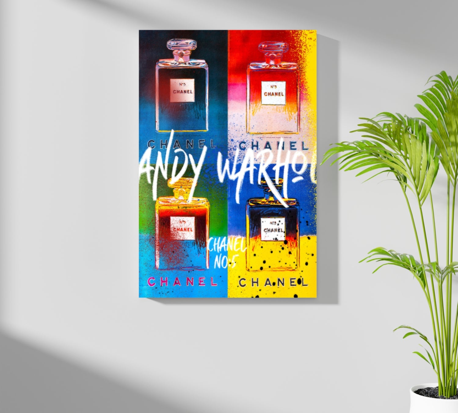 Andy Warhol Aluminum Print.