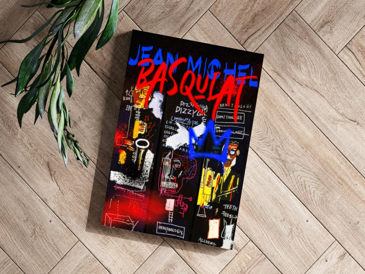 Basquiat Aluminum Print.