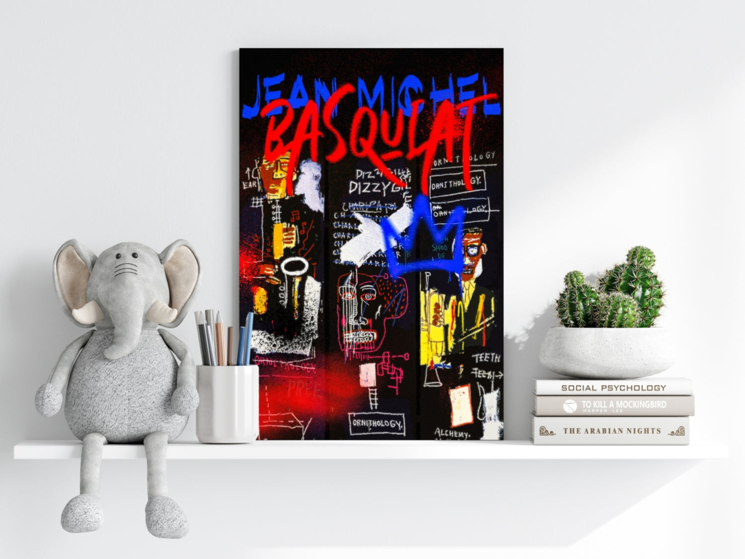 Basquiat Aluminum Print.