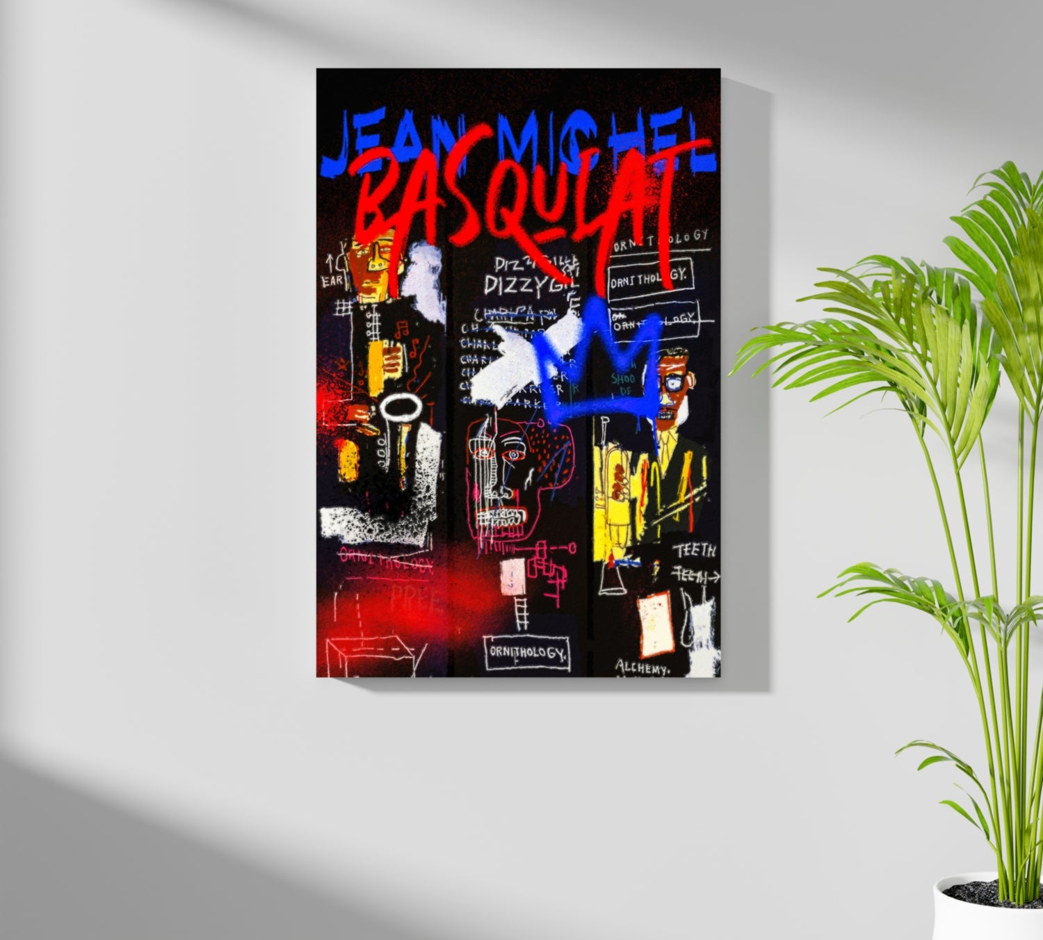 Basquiat Aluminum Print.