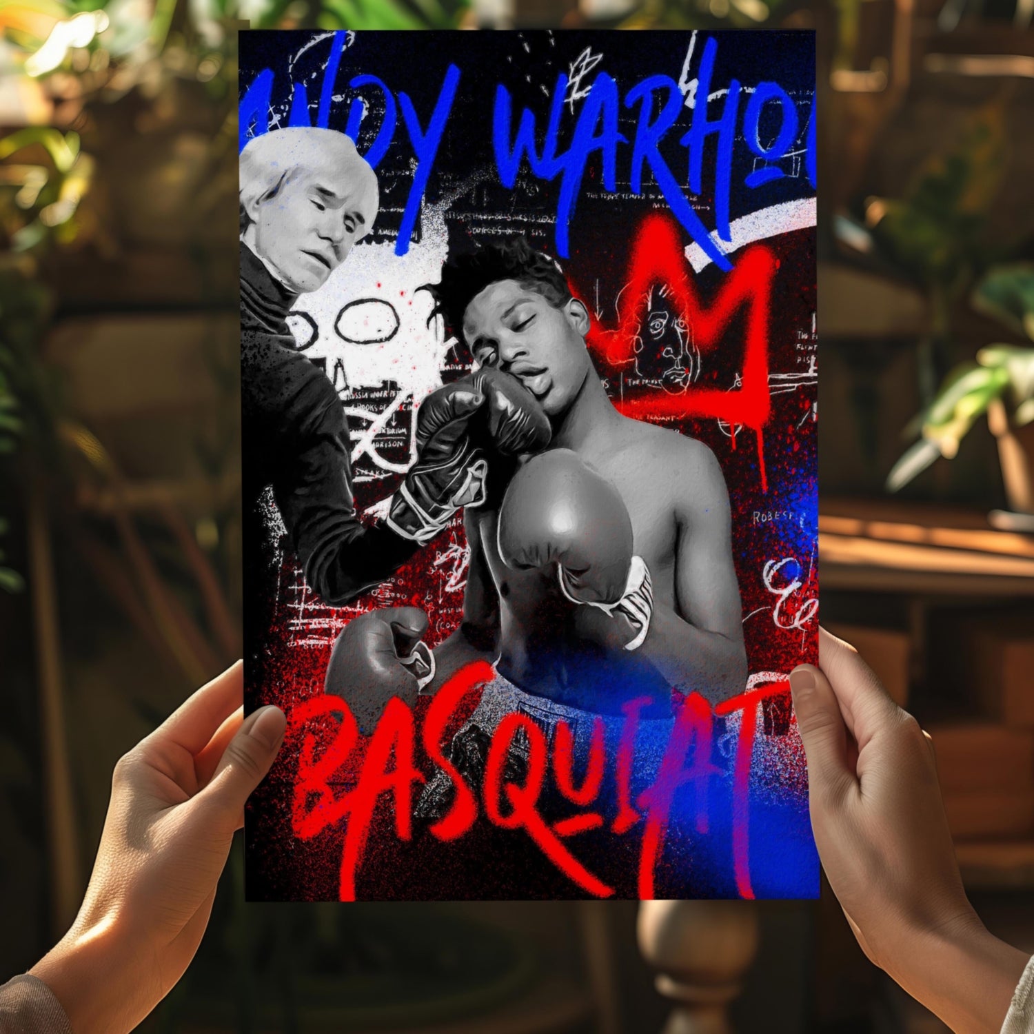 Andy Warhol Aluminum Print.