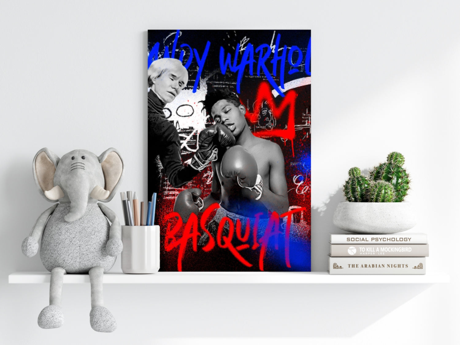 Andy Warhol Aluminum Print.