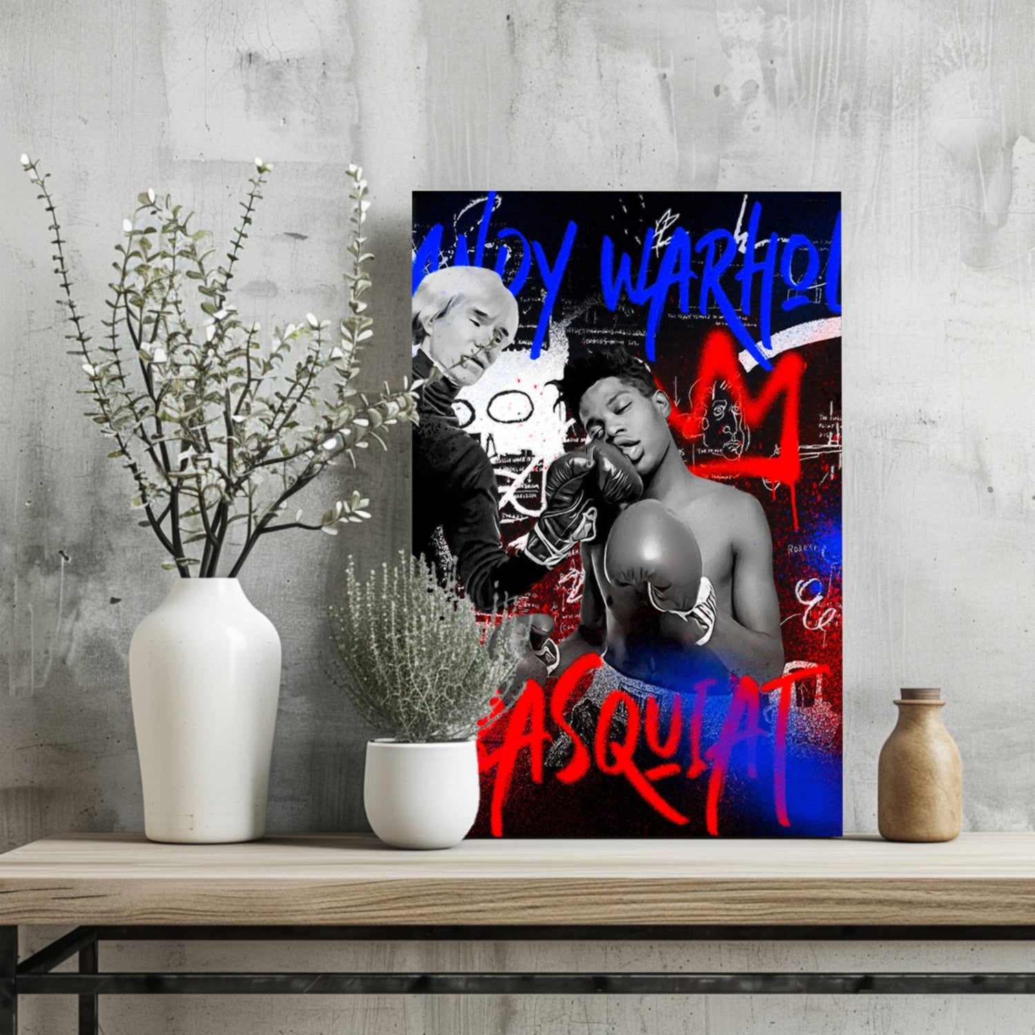 Andy Warhol Aluminum Print.