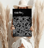 Keith Haring Aluminum Print.