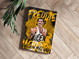 Freddie Mercury Aluminum Print.