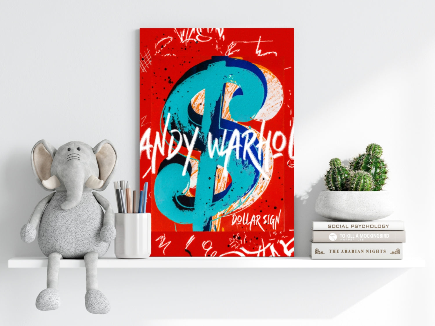 Andy Warhol Aluminum Print.