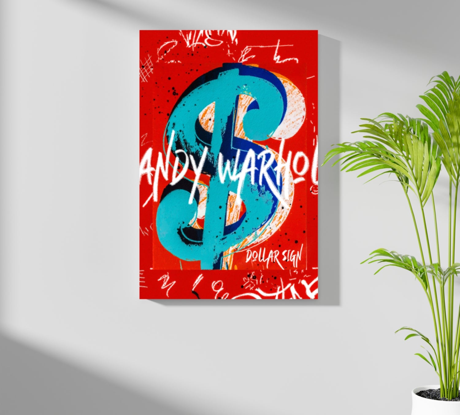 Andy Warhol Aluminum Print.