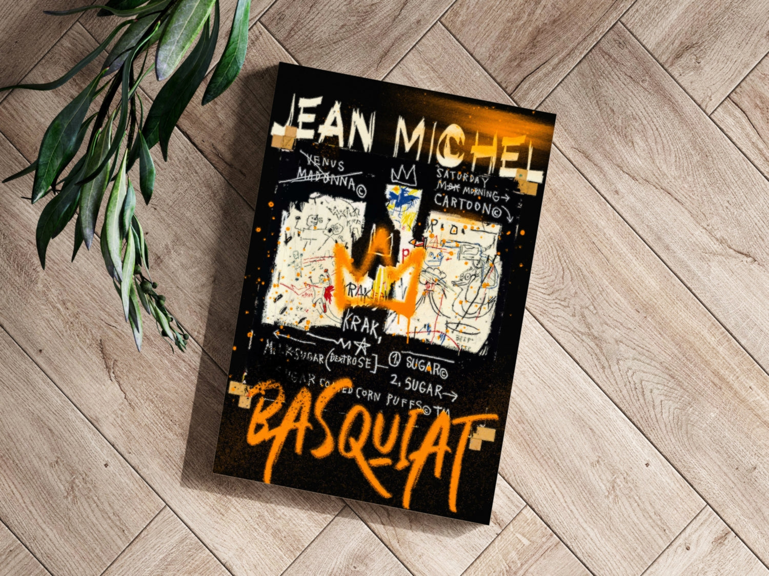 Basquiat Aluminum Print.