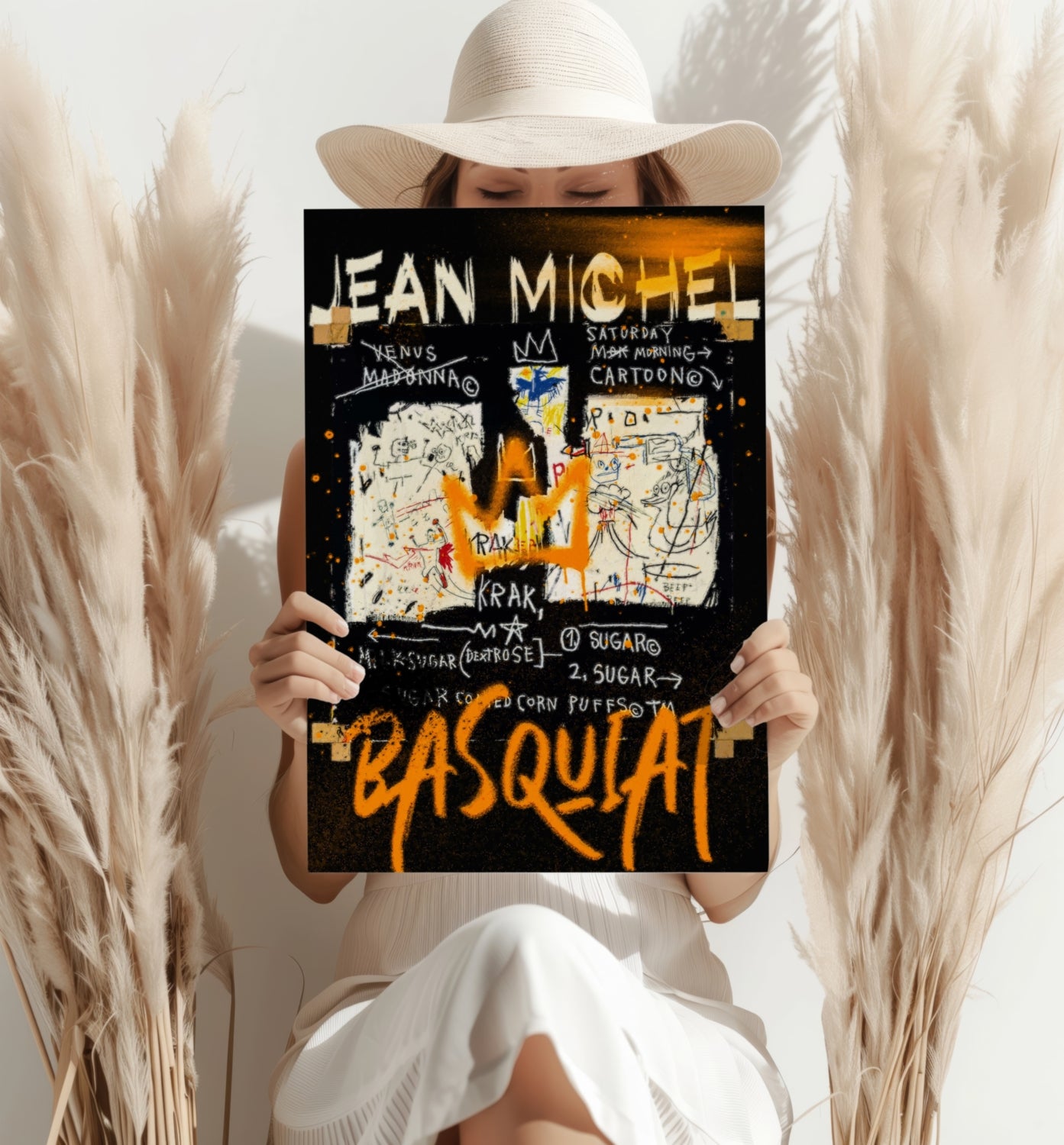 Basquiat Aluminum Print.