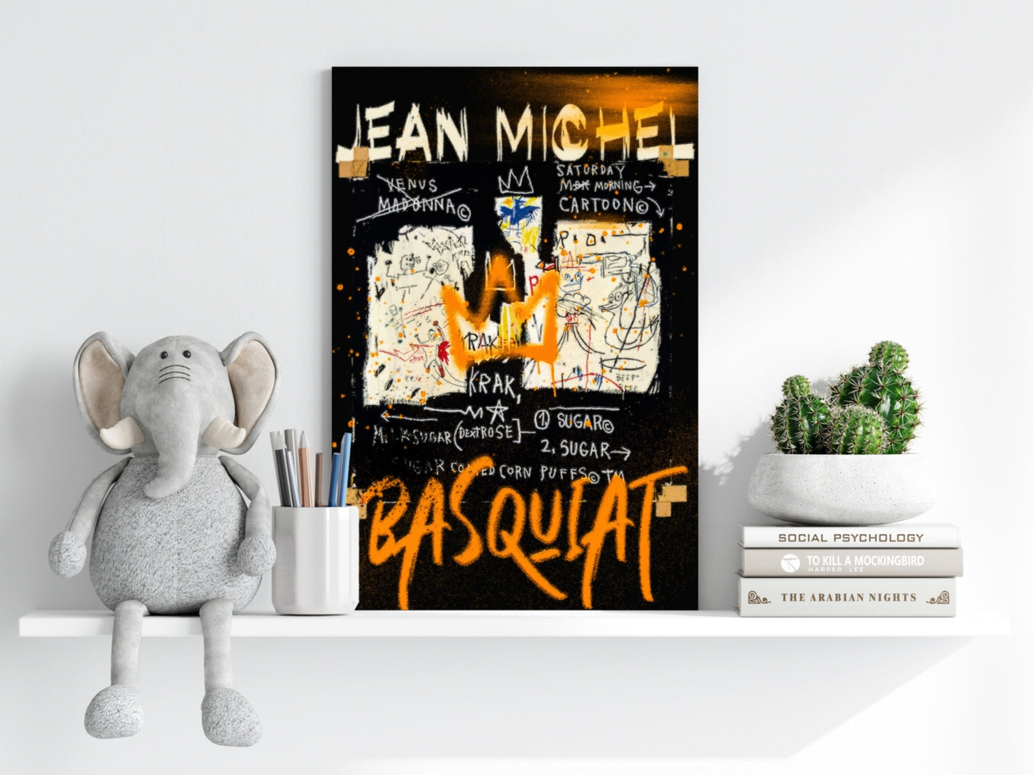 Basquiat Aluminum Print.