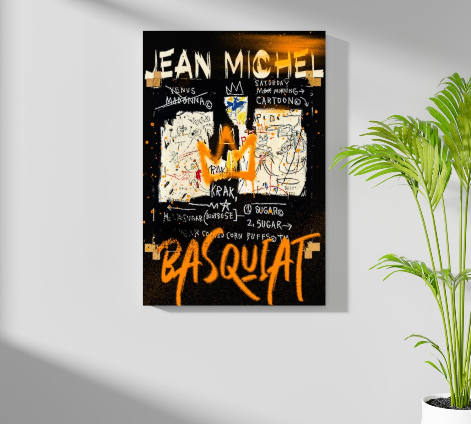 Basquiat Aluminum Print.