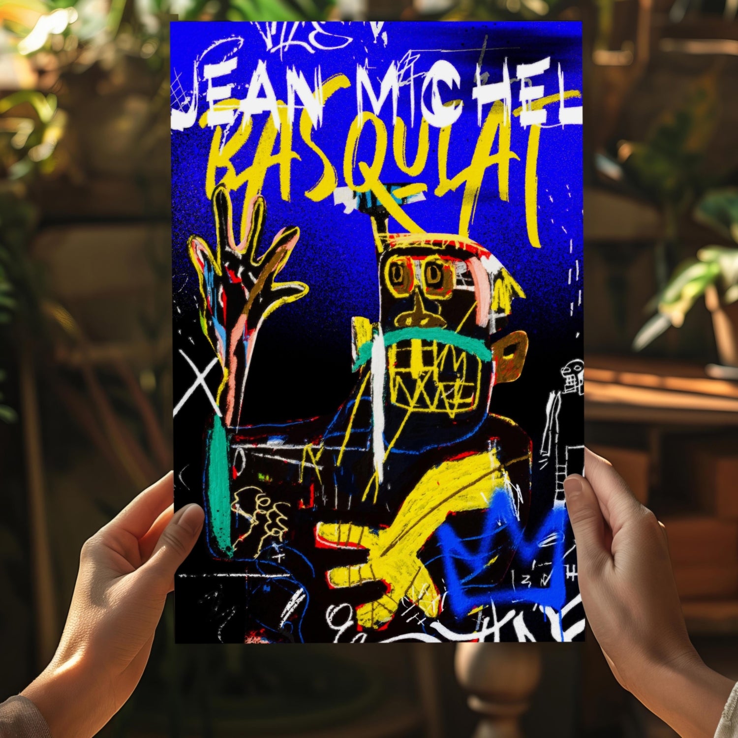 Basquiat Aluminum Print.