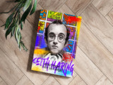 Keith Haring Aluminum Print.