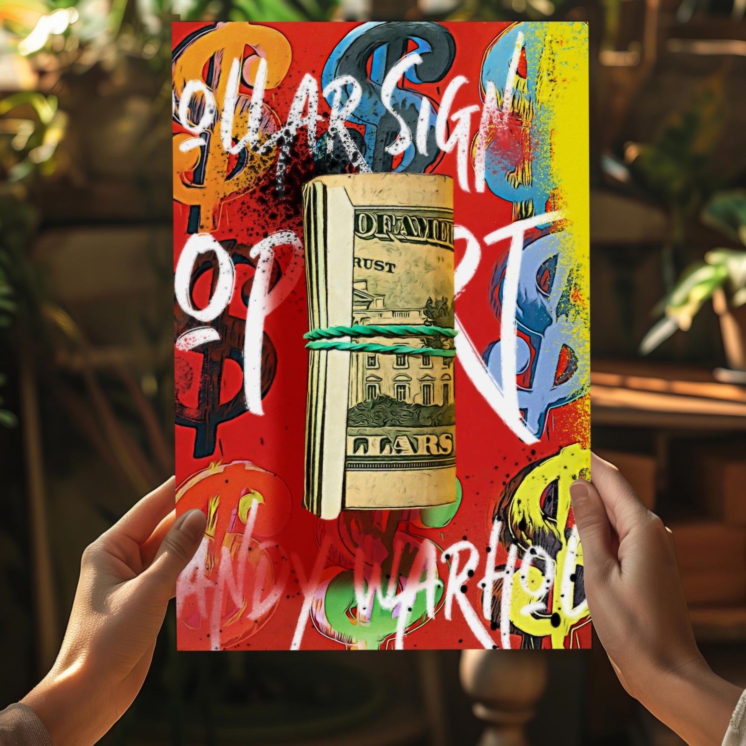 Andy Warhol Aluminum Print.