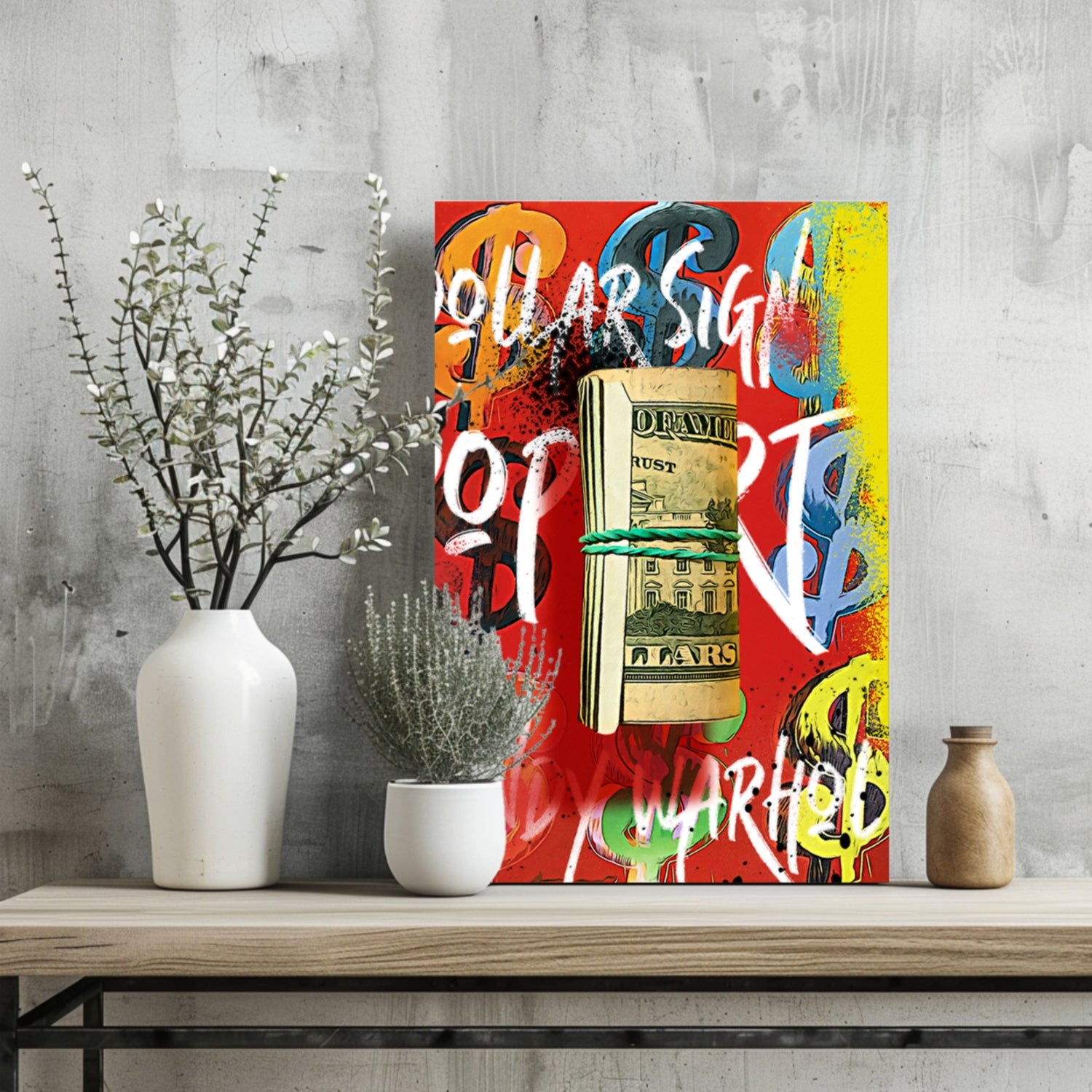 Andy Warhol Aluminum Print.