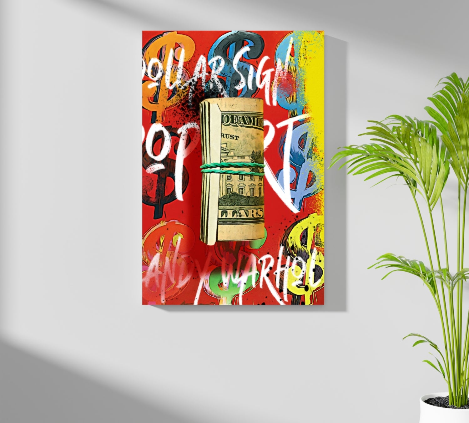 Andy Warhol Aluminum Print.