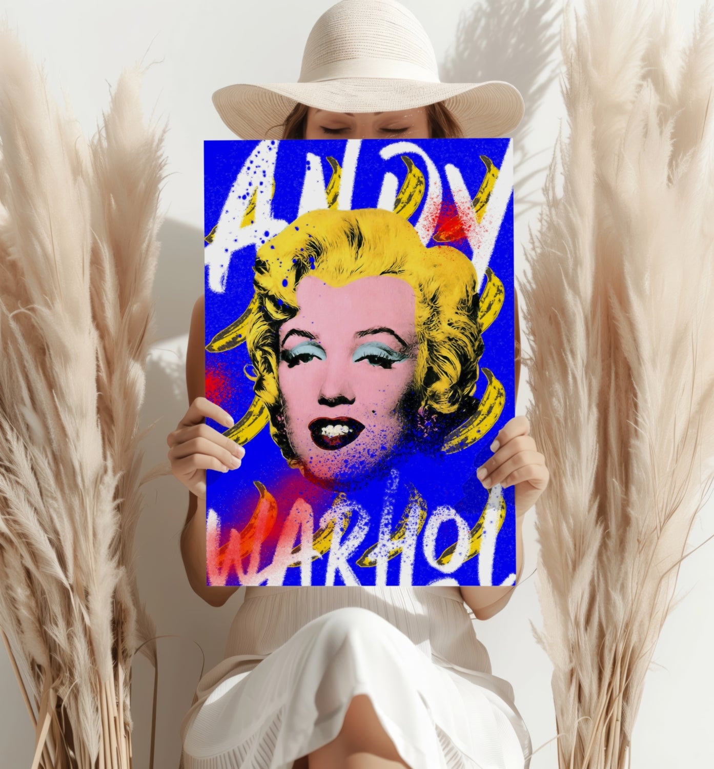 Andy Warhol Aluminum Print.