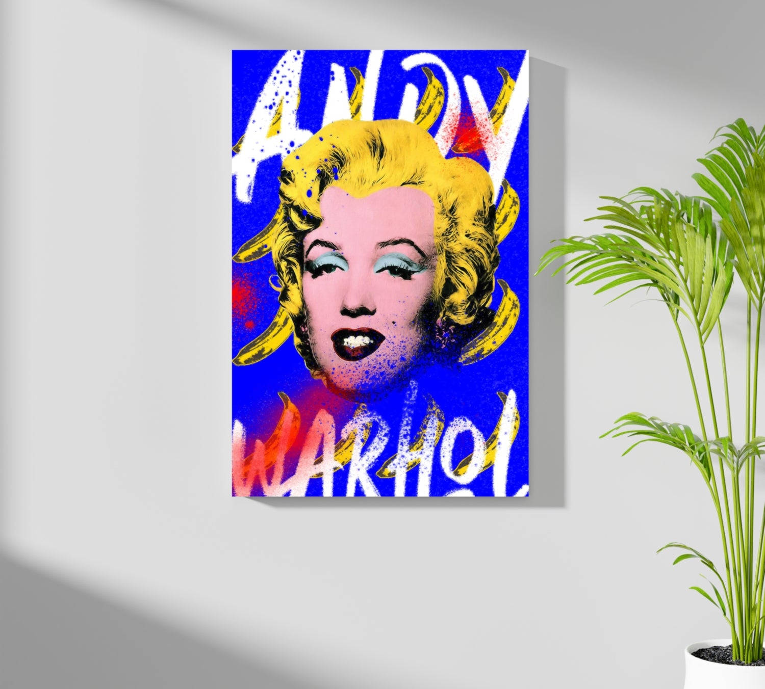 Andy Warhol Aluminum Print.