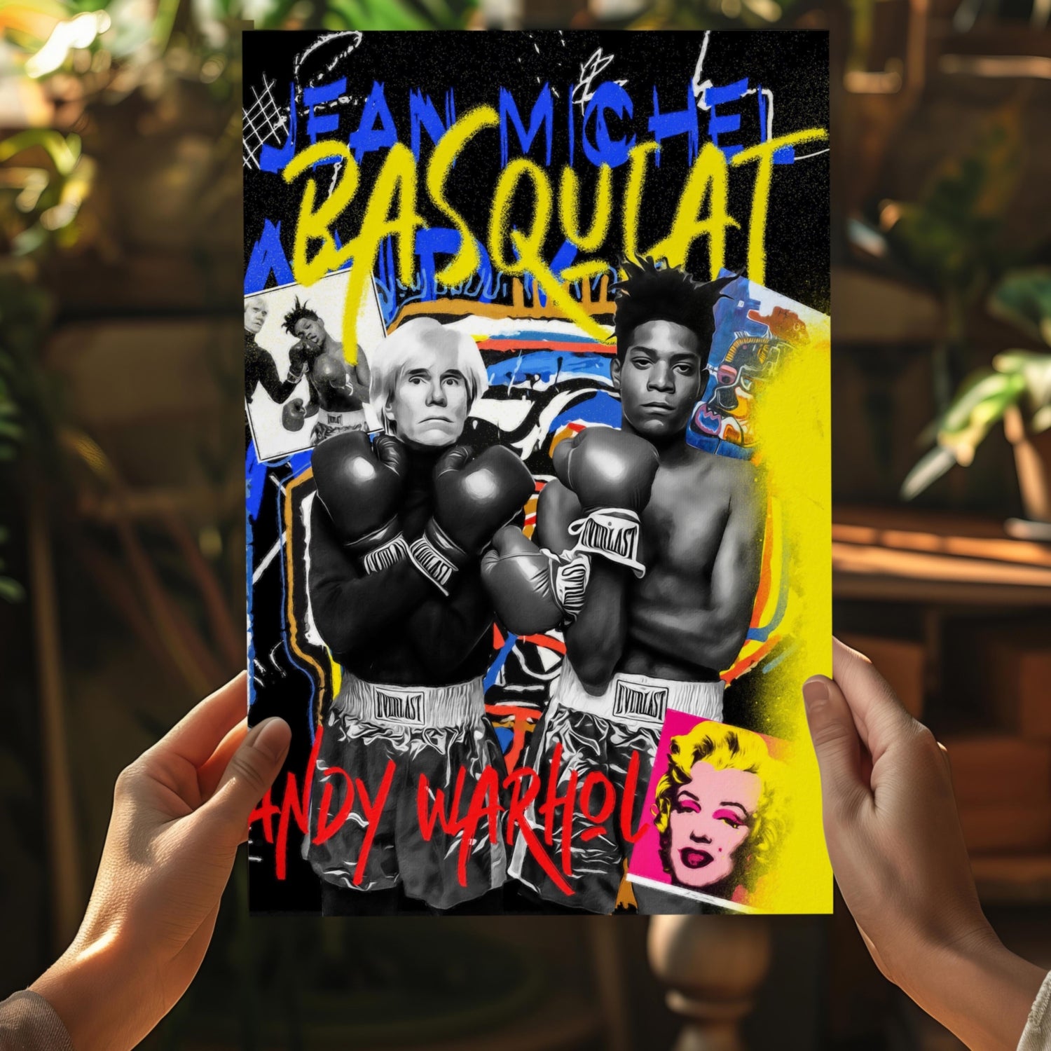 Basquiat Aluminum Print.