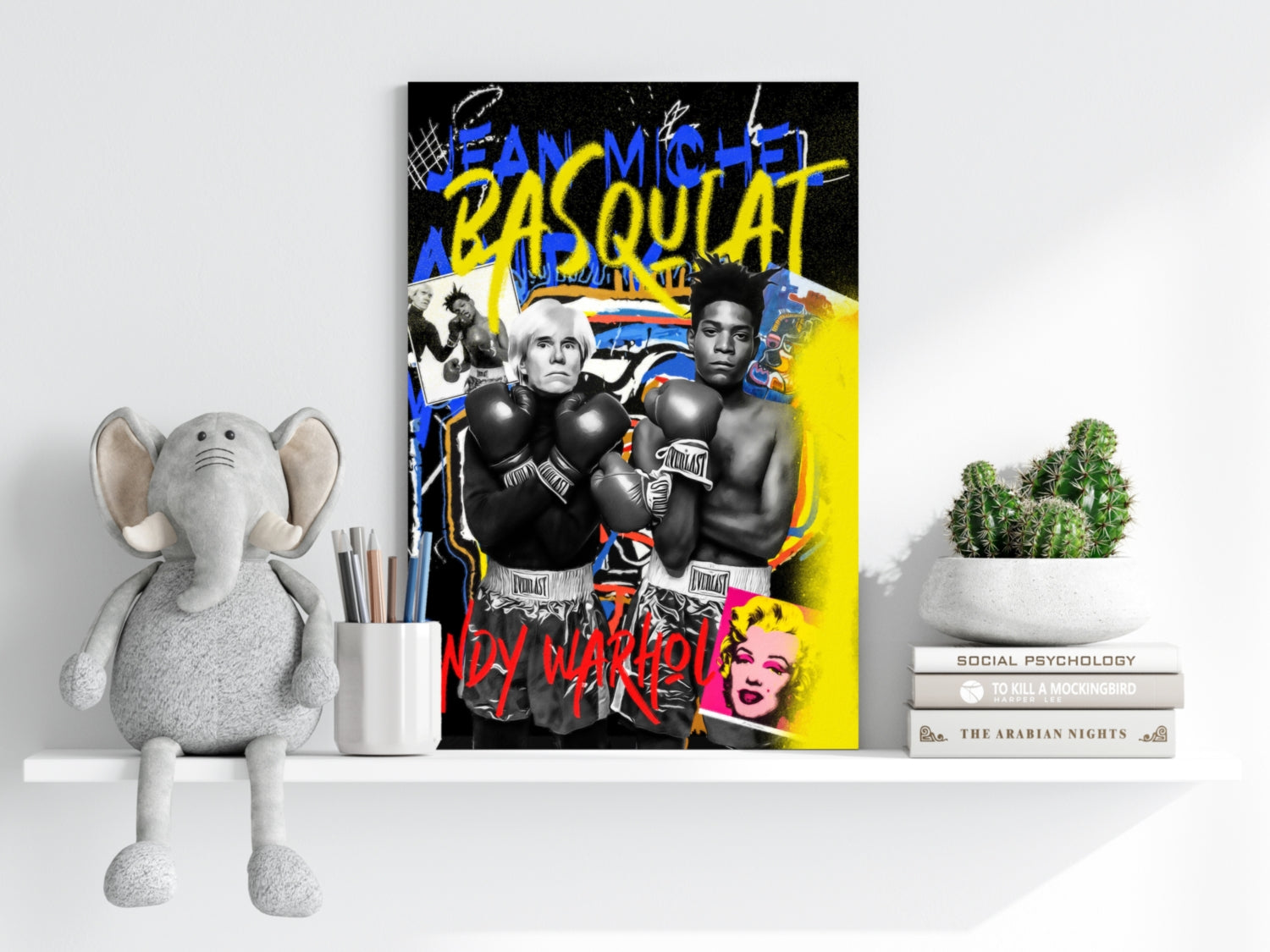 Basquiat Aluminum Print.