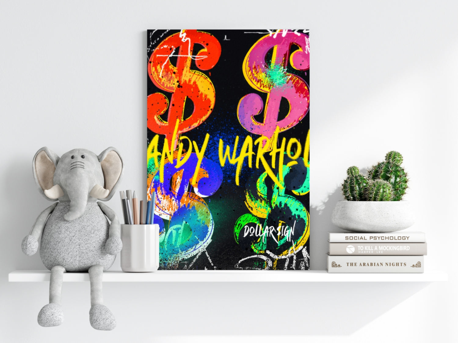 Andy Warhol Aluminum Print.