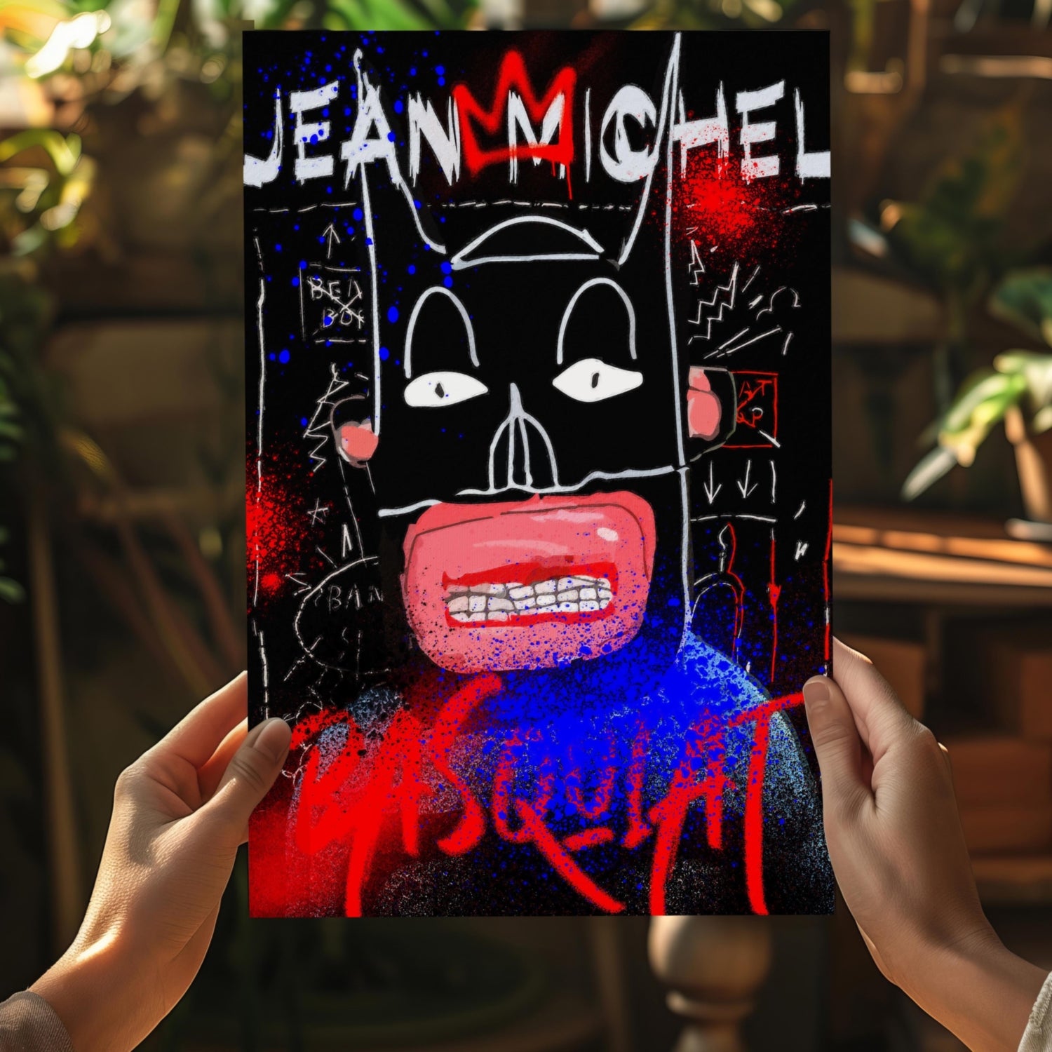 Basquiat Aluminum Print.