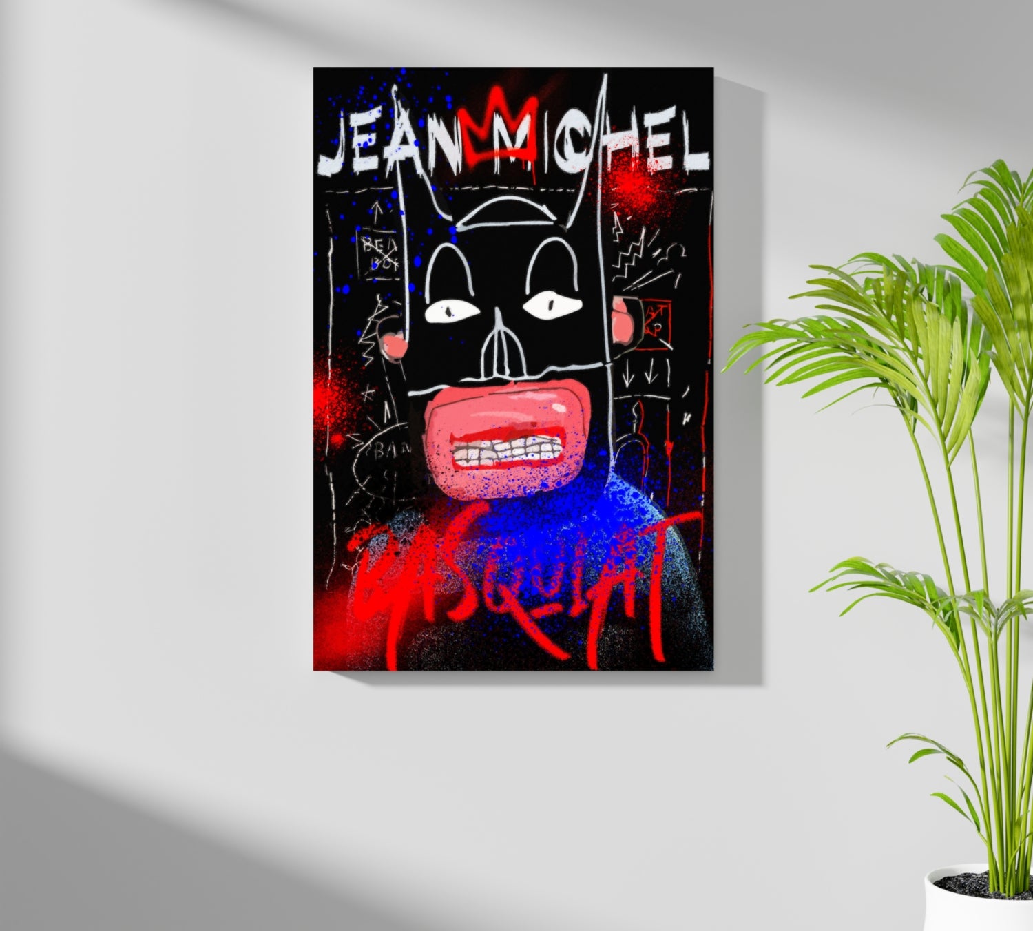 Basquiat Aluminum Print.