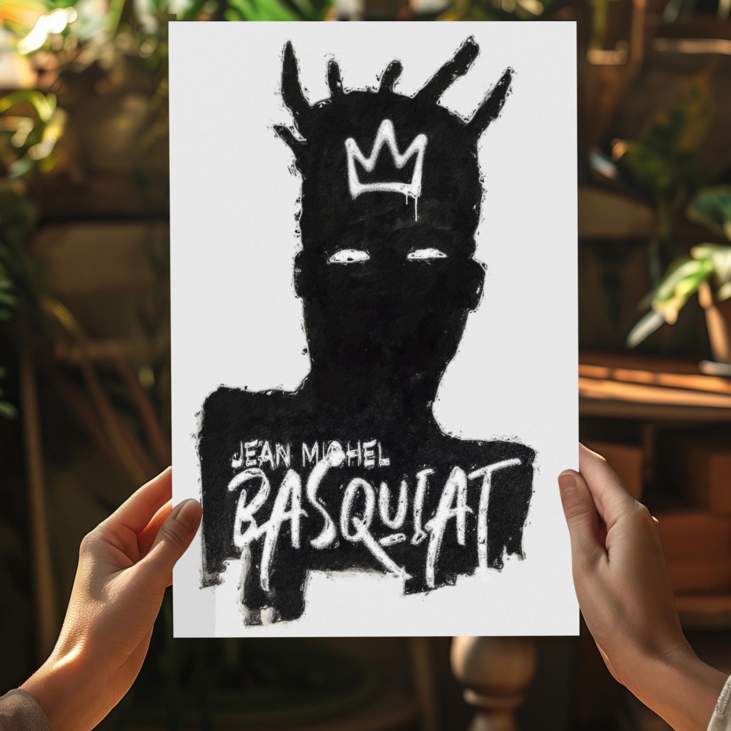 Basquiat Aluminum Print.