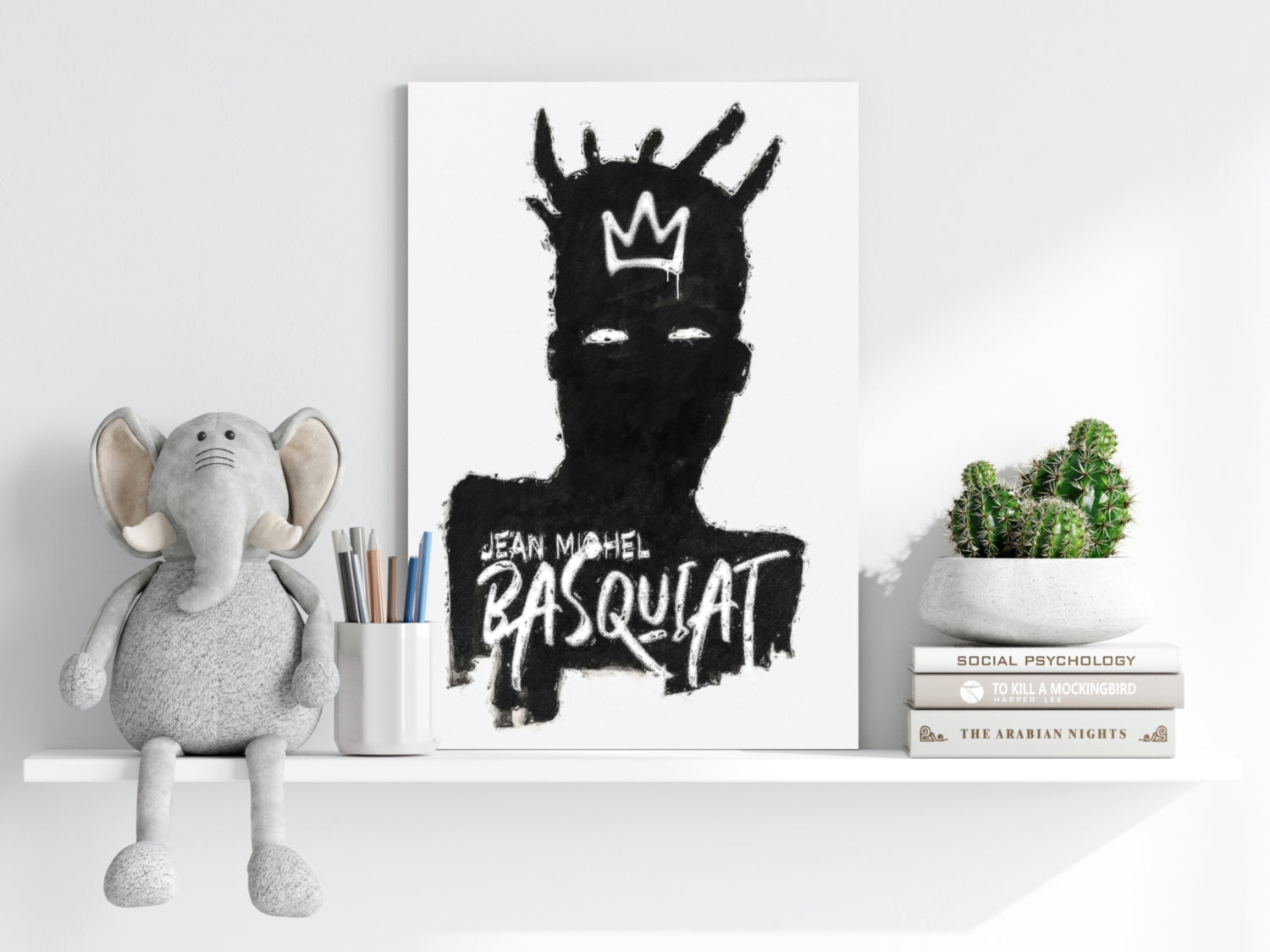 Basquiat Aluminum Print.