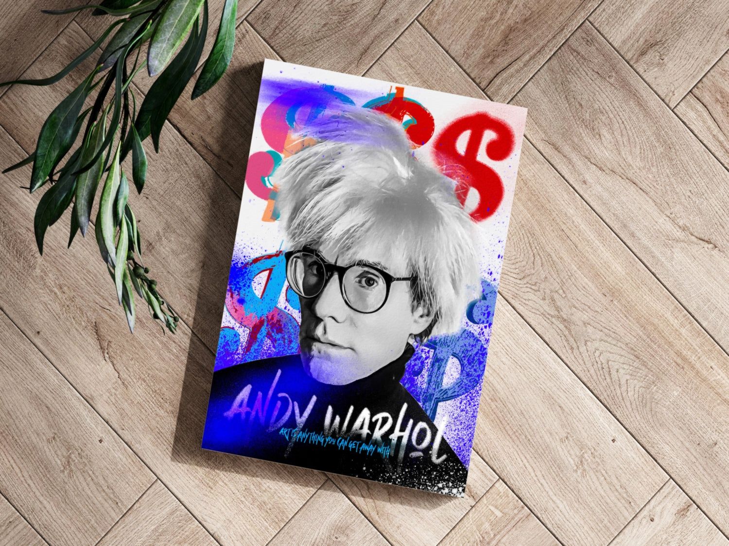 Andy Warhol Aluminum Print.