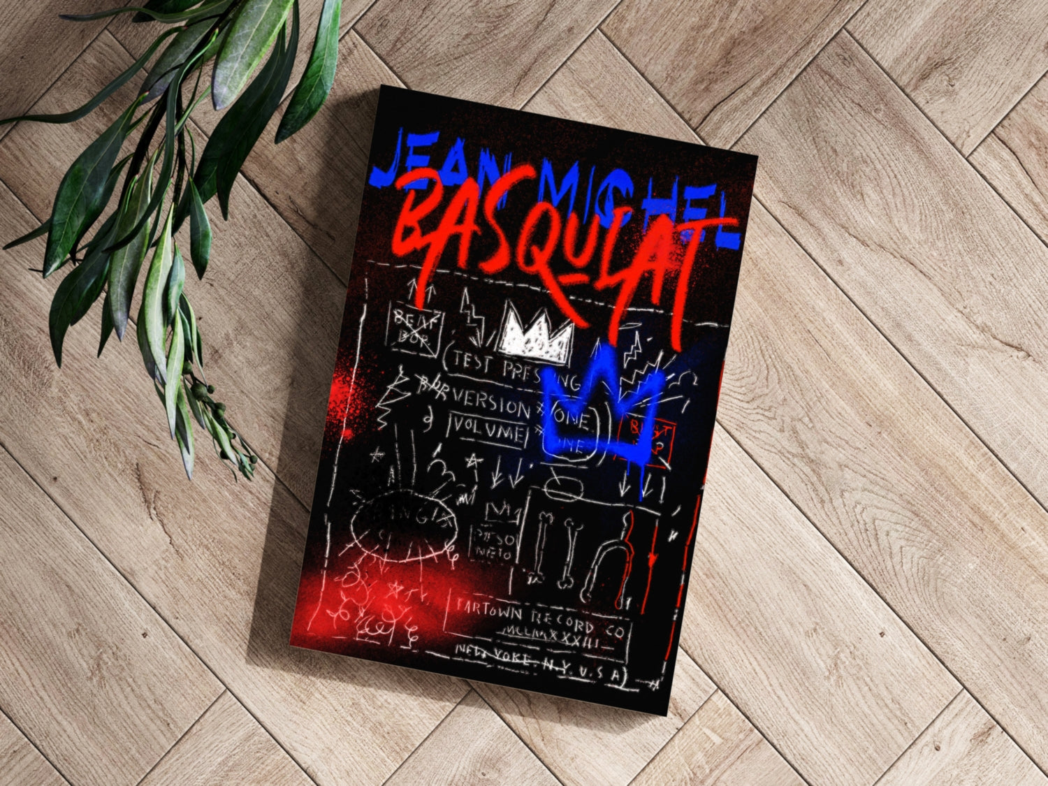 Basquiat Aluminum Print.