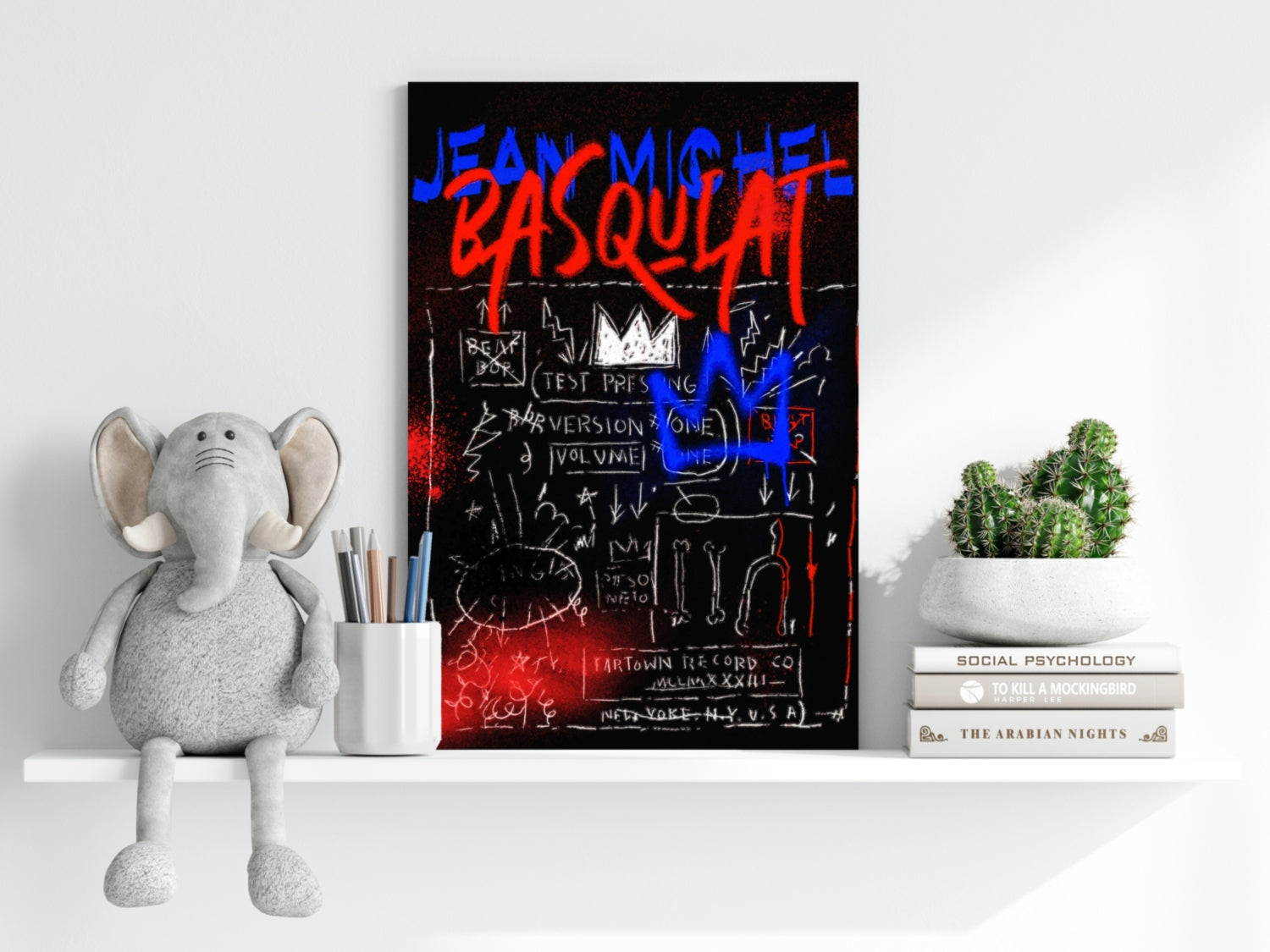 Basquiat Aluminum Print.